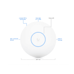 Ubiquiti UniFi U6-Pro WiFi 6 Access Point | Dual-Band Gigabit Wireless AP for High-Density Networks