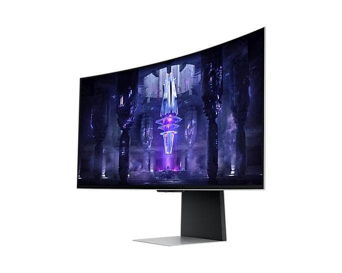 Samsung LS34BG850SEXXP 34" Ultra-WQHD Odyssey OLED G8 Curved Gaming Monitor | Windows 10, Max 175Hz Refresh Rate