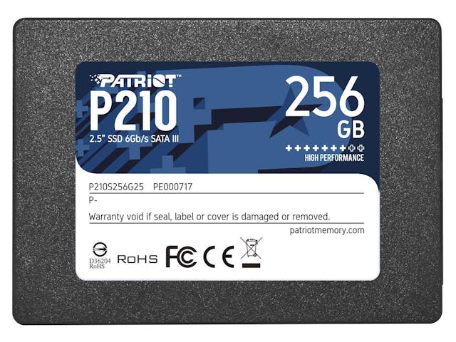 Patriot P210S256G25 PC Memory Card 256GB