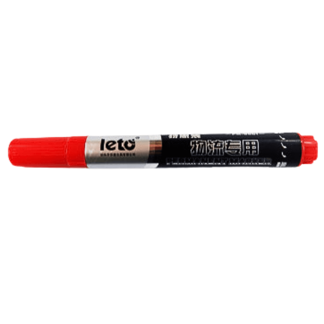Leto PM-9901 Permanent Marker Refillable Bullet Tip