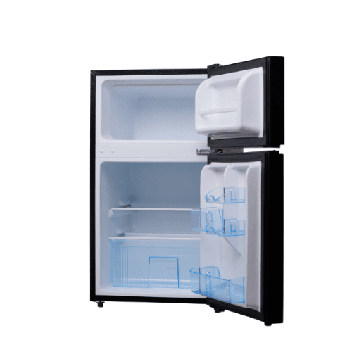 Condura CPR90TD 3.2 cu.ft. Two Door Personal Refrigerator | Compact Design, Chiller Compartment, Inverter