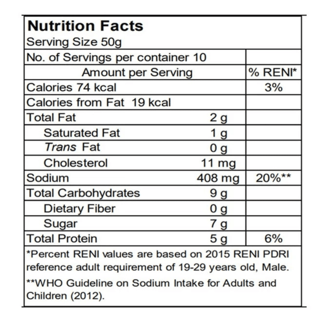 PUREFOODS Brick Ham – Ready-to-Eat Premium Pork Ham Block, 500g