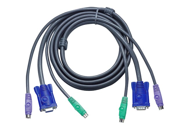 ATEN 2L-5003P/C 3M PS/2 Slim KVM Cable