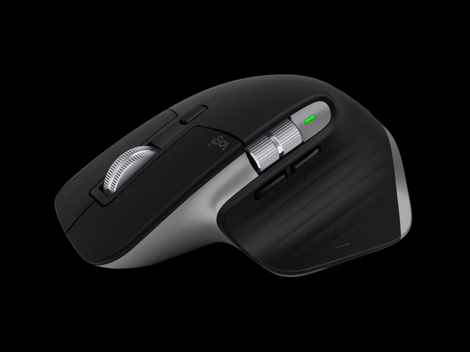 Logitech MX Master 3S Wireless Bluetooth Mouse for Mac | 200 to 4000 DPI, Graphite