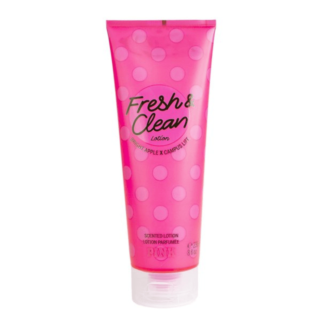 Victoria’s Secret Pink Fresh & Clean Lotion – Crisp Scented Body Moisturizer, 236ml