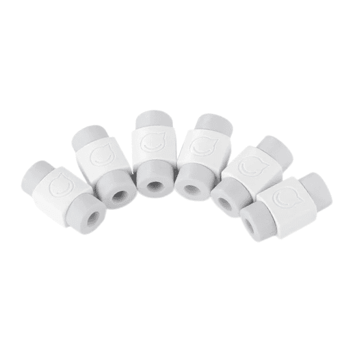 UGREEN (LP127) Charging Cable Protector | Extend Cable Life, Tangle-Free Design | White