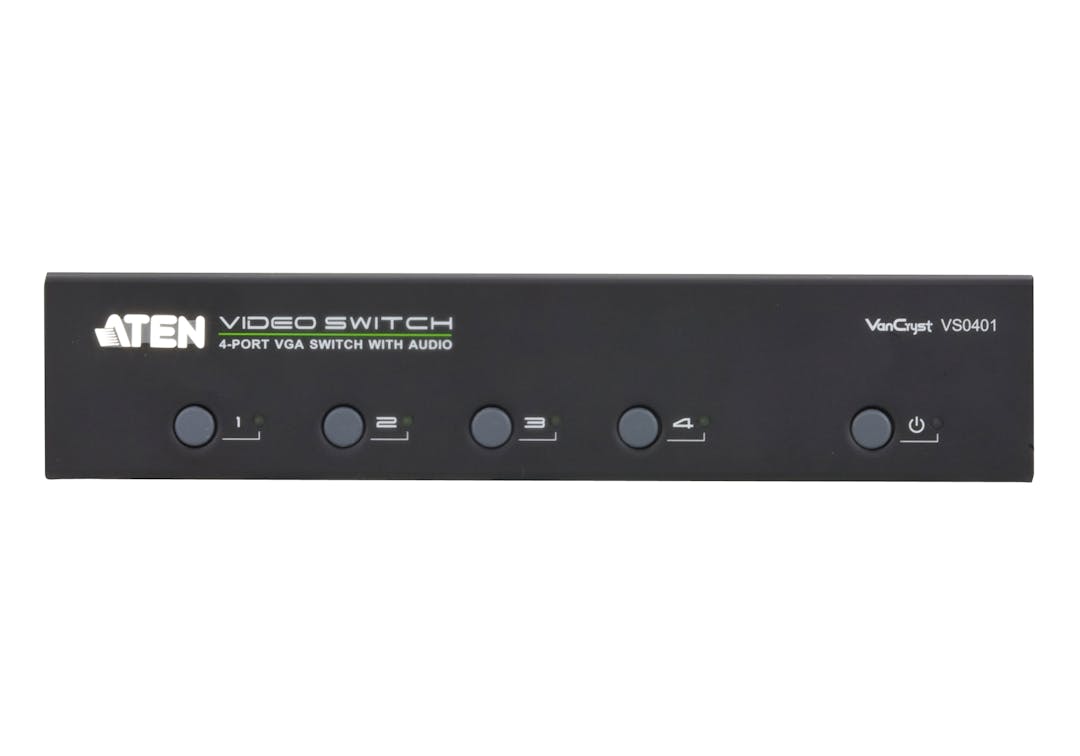 ATEN VS0401-AT-A 4-Port VGA /Audio Switch
