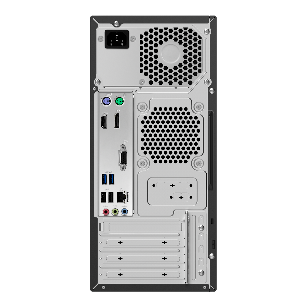 Asus Tower Desktop S501MD  Intel Core i5-12400 8GB 1TB HDD + 256GB SSD NVIDIA® GeForce® GT1030 2GB Win 11 Home (512400036WS)