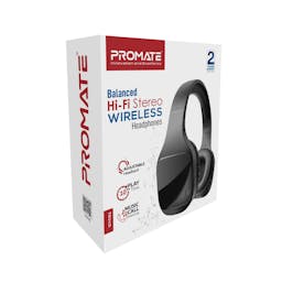 Promate Nova Balanced Hi-Fi Stereo Bluetooth v5.1 Wireless Headphones with 10 Hours Playback