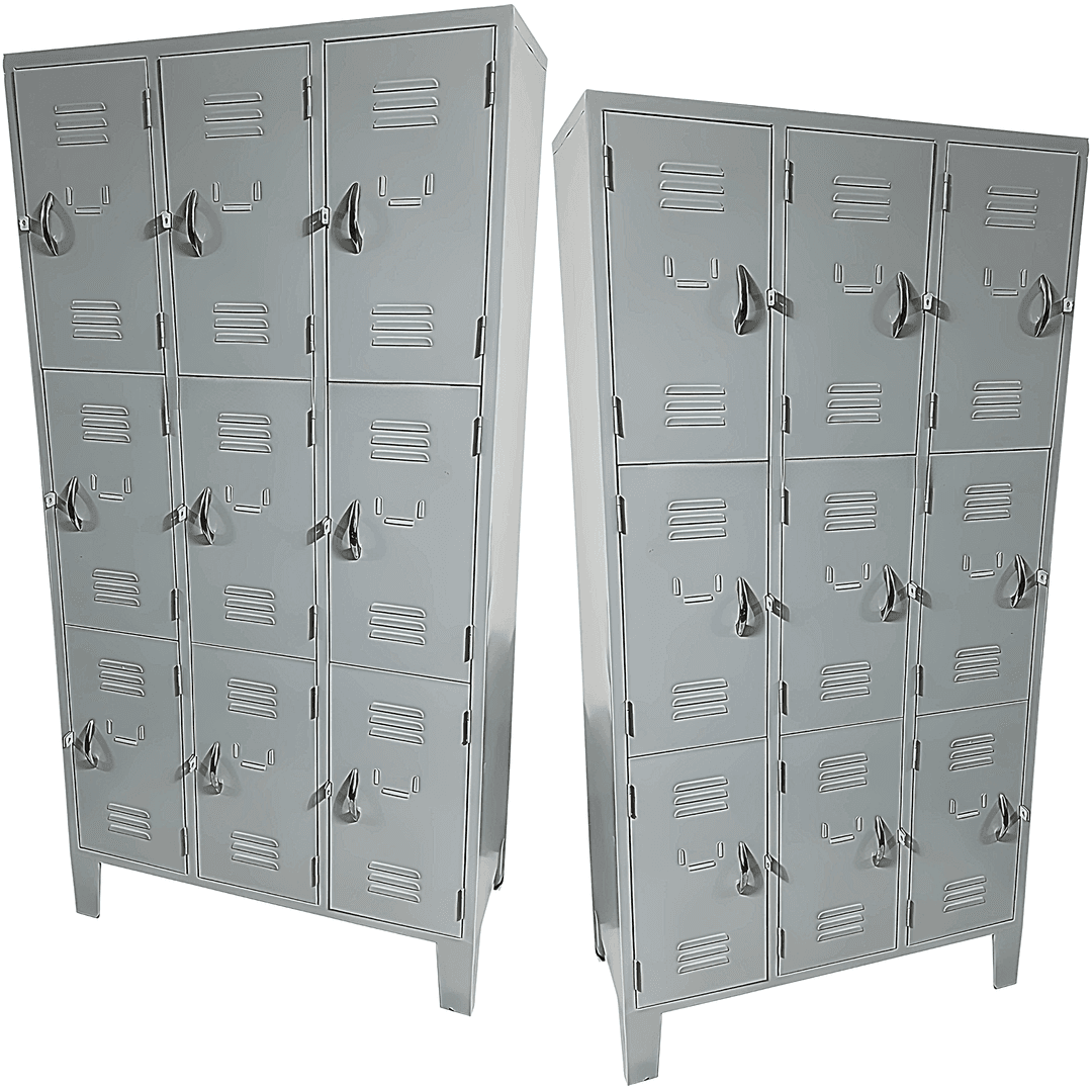 MJD Steel STEELLOCKER Multiple Configurations Steel Locker Cabinet | 24 Gauge