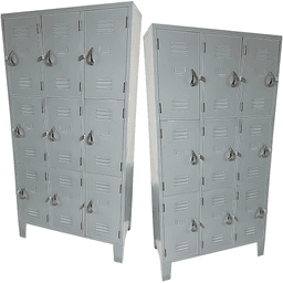 MJD Steel STEELLOCKER Multiple Configurations Steel Locker Cabinet | 24 Gauge