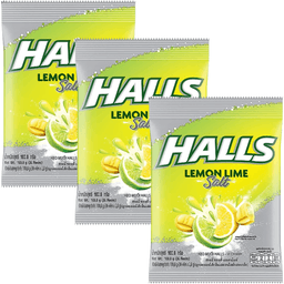 Halls HALLSSALTYLEMON Candy Salty Lemon Lime Flavored Cough Drops | 36pcs\pack