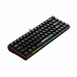 Inplay BK680 68-Key Membrane Gaming Keyboard with Compact Layout and Rainbow Backlight