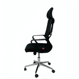 Gentleprince Oda Executive Office Chair D1-323AB | Mesh Back | Adjustable Headrest | Black