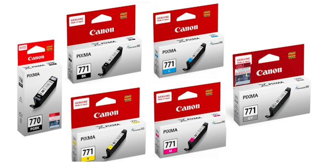 Canon Individual Cartridges PGI-770 / CLI-771 Series