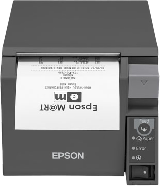Epson C31CD38615 Thermal Printer Thai/Viet, USB+Parallel, EDG