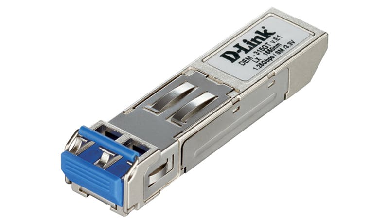 D-Link 1000Base-ZX Duplex LC Single-mode SFP Mini-GBIC Transceiver Up to 80km (DEM-315GT)