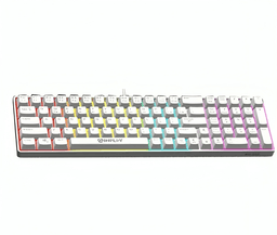 Inplay BK850 85-Key Membrane Gaming Keyboard with Compact Design and Rainbow Backlight