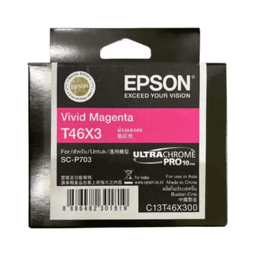 Epson T46X A3+ Professional Photo Printer Ink Cartridge for SureColor SC-P703 Printer Series (25ml)