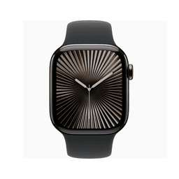 Apple Watch Series 10 MWXH3ZP/A GPS + Cellular 42mm | Slate Titanium with Black Band M/L