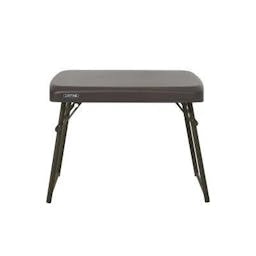Lifetime 24-inch Compact Rectangle Table - Brown (280488)