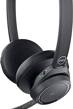 Dell WL7022 Premier Wireless ANC Headset I Noise-Cancelling, Dual Connectivity, All-Day Comfort