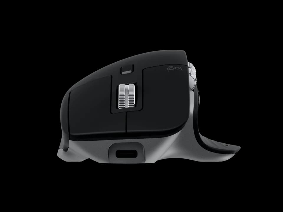 Logitech MX Master 3S Wireless Bluetooth Mouse for Mac | 200 to 4000 DPI, Graphite