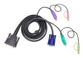 ATEN 2L-1710P 10M PS/2 KVM Cable with Audio