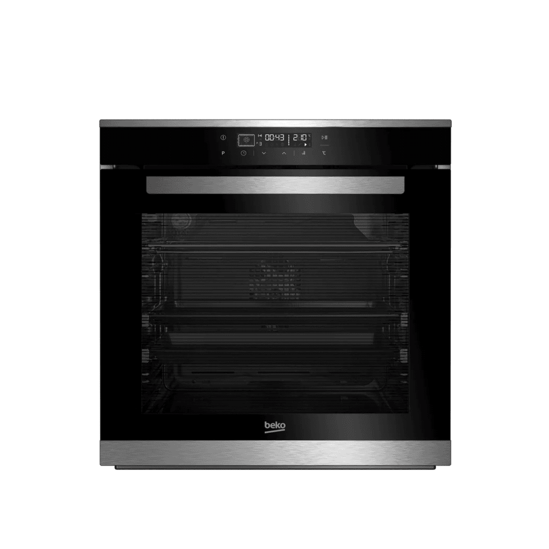 Beko BIR35400XMS 60cm 82L Built-in Electric Oven | AeroPerfect, SteamAssisted, Touch Control