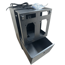 Dual Coin Slot Metal Box – Heavy-Duty Double Coin Acceptor Enclosure for Vending, Arcade & DIY Systems