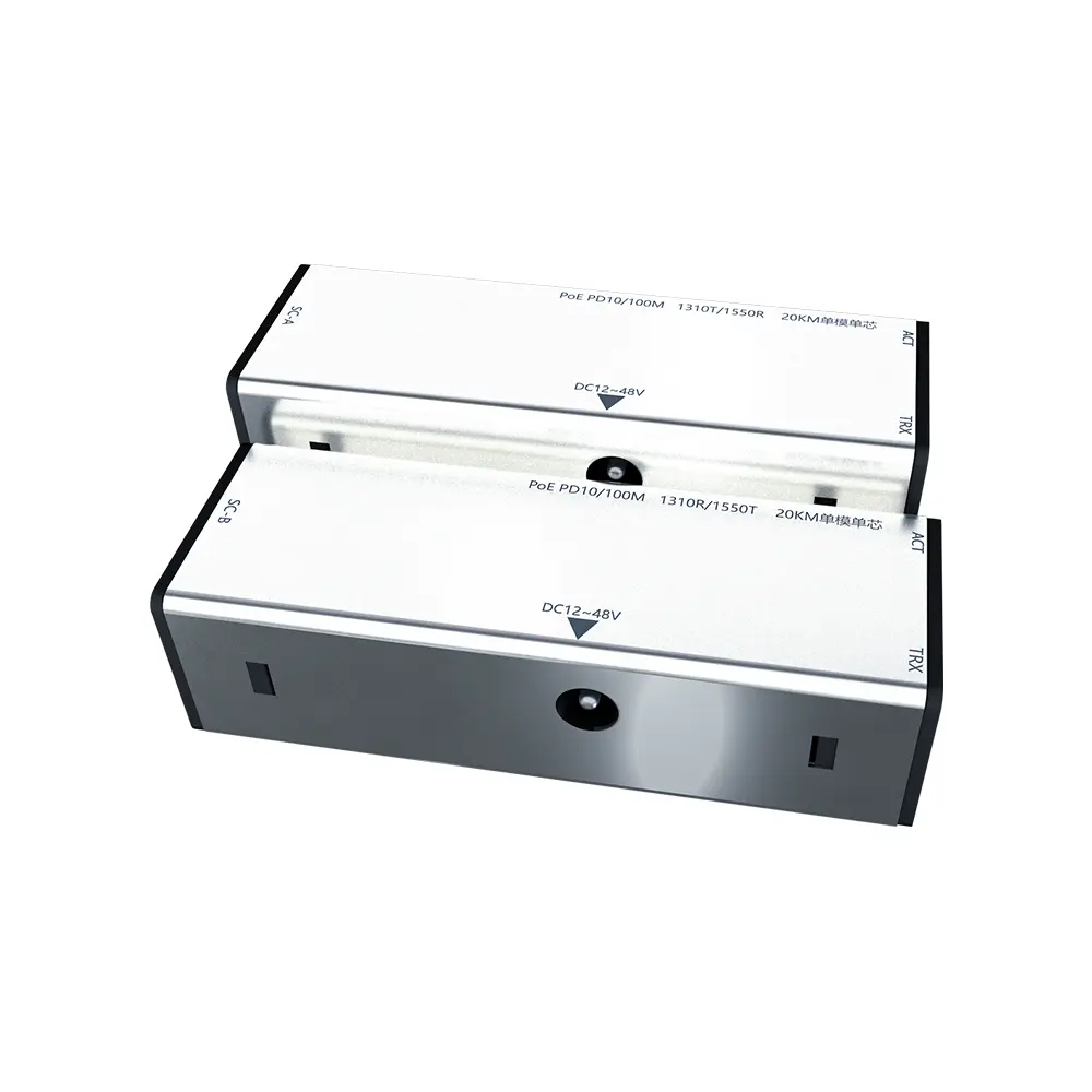 Genata GNT-P2903AB Non-GB PoE Media Converter Transmission up to 20km