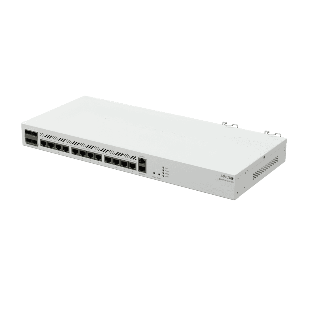 Mikrotik CCR2116-12G-4S+ Cloud Core Router I 16-Core ARM CPU and 12 Gigabit Ethernet Ports