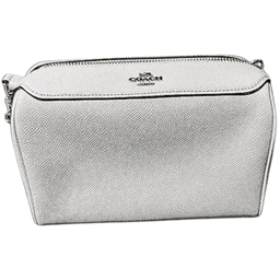 Coach F76629 Bennett Crossbody Bag with Chain Strap & Card Slots | White