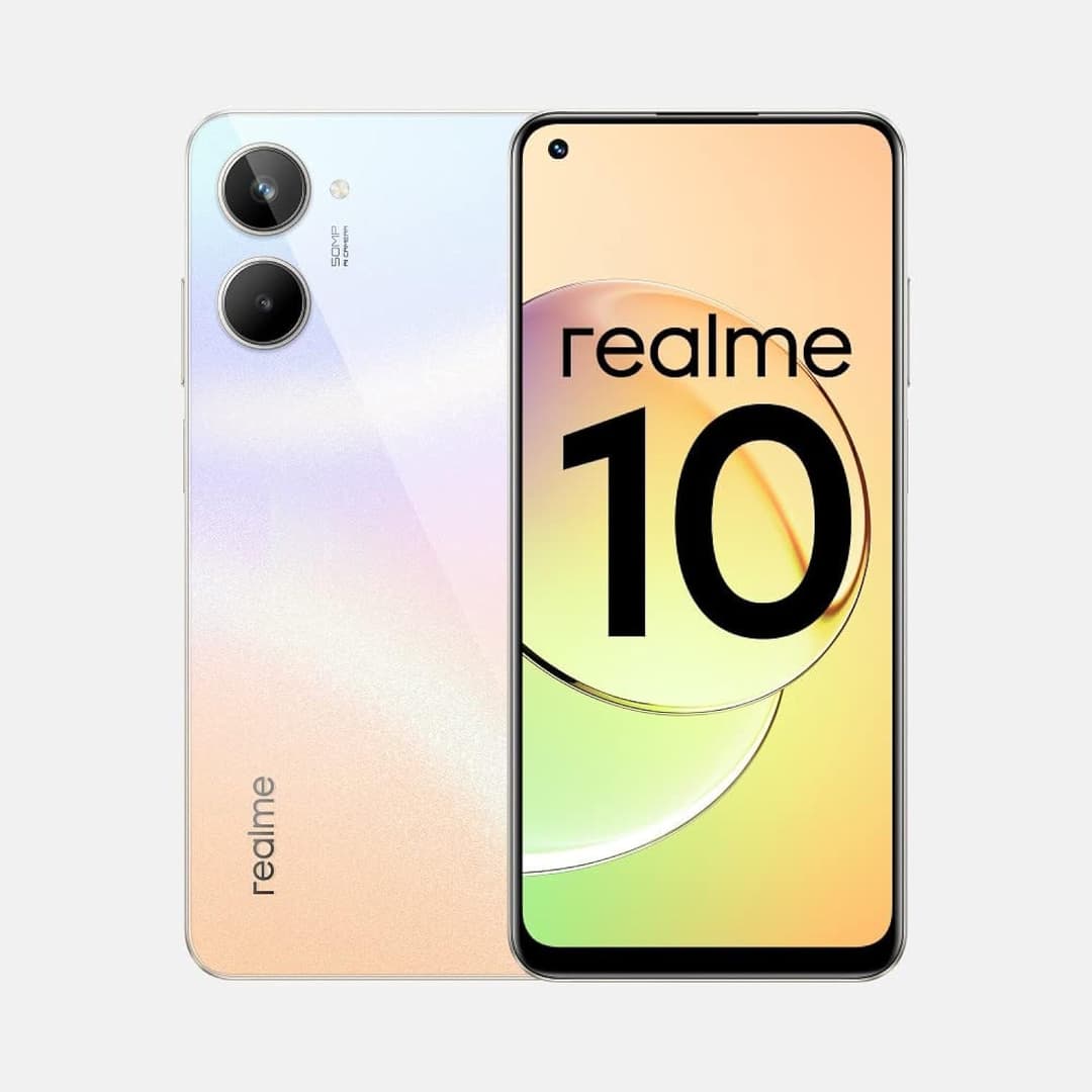 REALME 10 4G (8GB + 128GB) 6.4" FHD+ Smartphone-CLASH WHITE