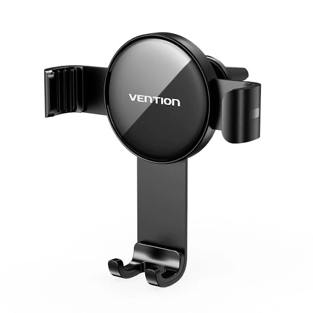 Vention KCSB0 Car Phone Mount Auto-Clamping for Duckbill Clip Disc Fashion Type (Black)