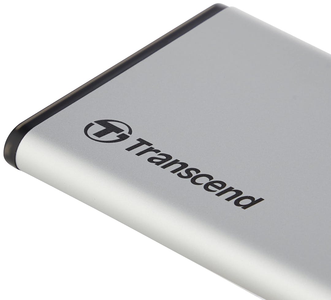 Transcend TS0GSJ25S3 2.5" SSD/HDD Enclosure Kit, Aluminum housing