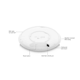 Ubiquiti UniFi U6-Pro WiFi 6 Access Point | Dual-Band Gigabit Wireless AP for High-Density Networks