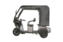 HATASU HERO Three Wheeler Ebike with 48V32AH Rechargeable Battery & Leather Roof Cover