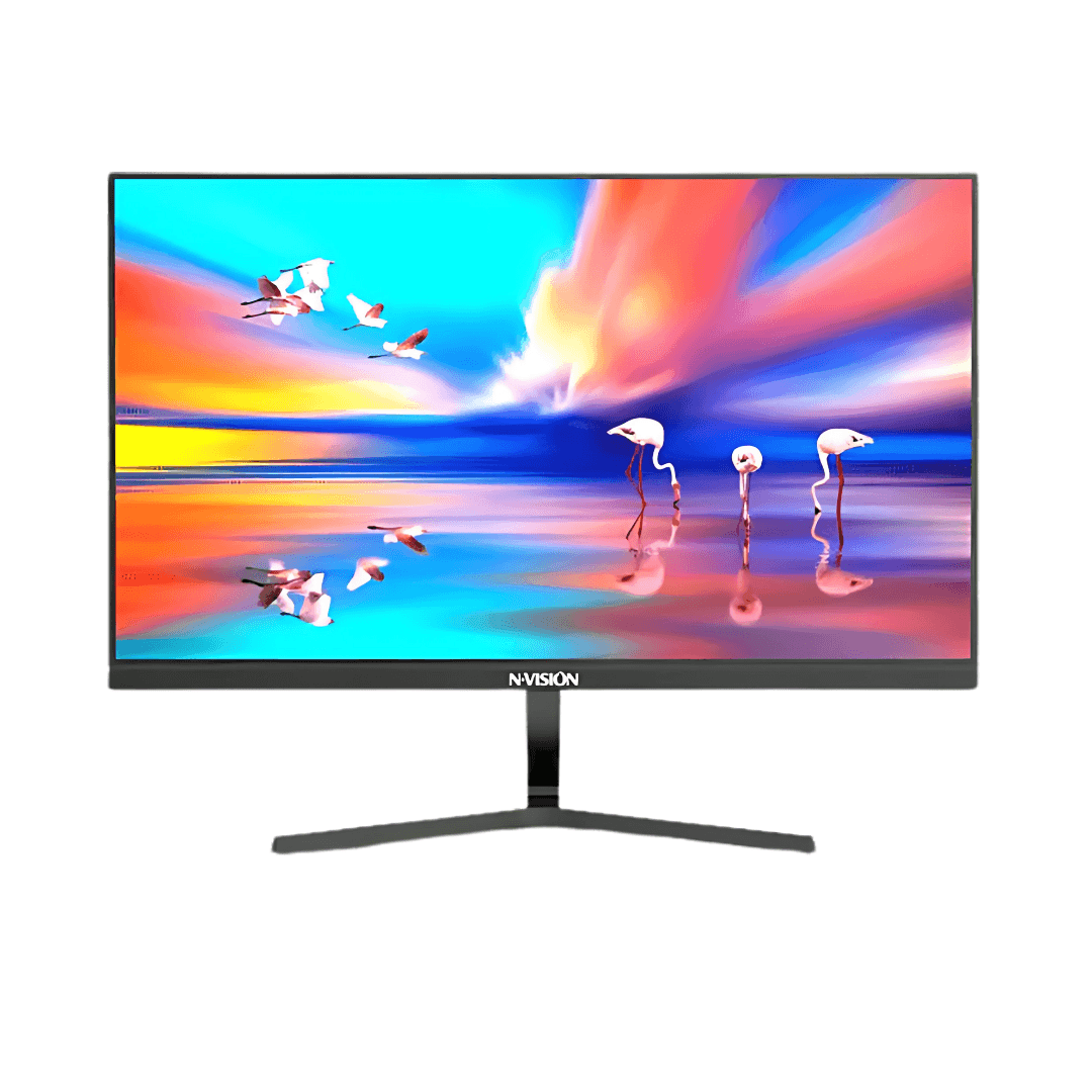Nvision Premium IPS Monitor | Full HD 1080p | 100Hz Refresh Rate | Ultra-Slim Bezel | Black
