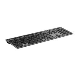 HP 725 Multi-Device Rechargeable Wireless Keyboard and Mouse Combo A/P with Bluetooth & USB Wireless for Business Productivity