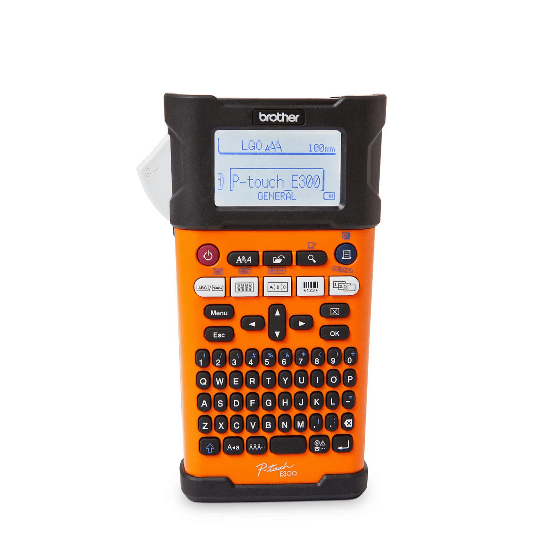 Brother Industrial Label Printer Kit PT-E300VP I Advanced Professional Labeling System