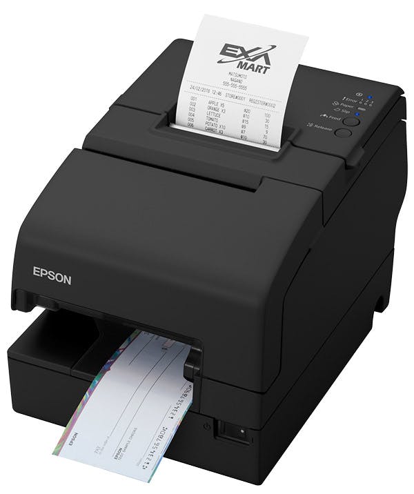 Epson C31CG62214 H6000V POS Printer, S01 MICR EBCK