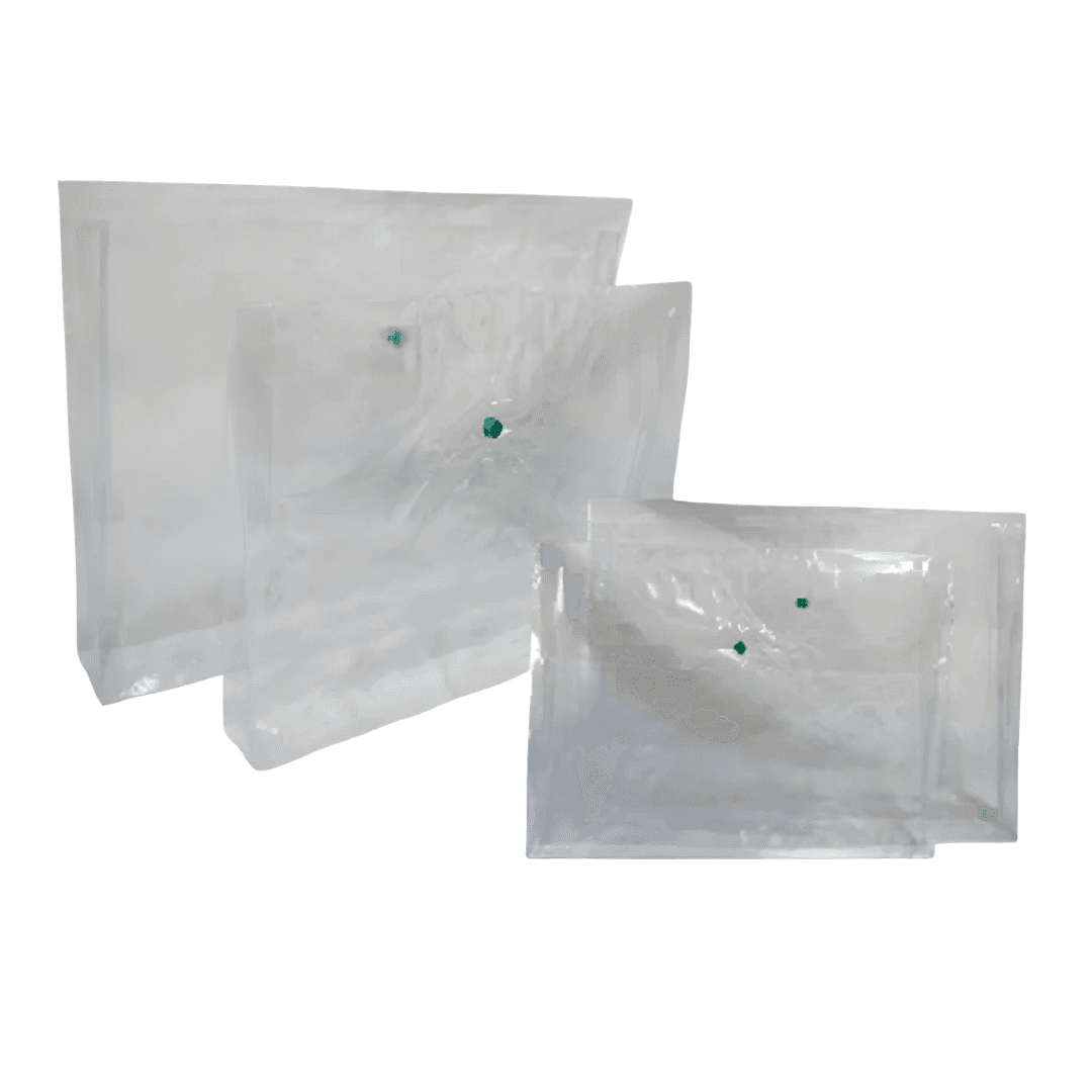 Expanding Plastic Envelope A4/Short w/ Button – Clear, Reusable File Organizer for Documents