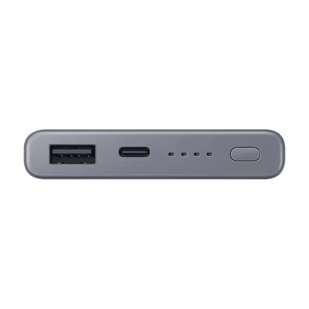 SAMSUNG 10,000mAh 25W Battery Pack Type-C Thin Metal Design Power Bank (Gray)