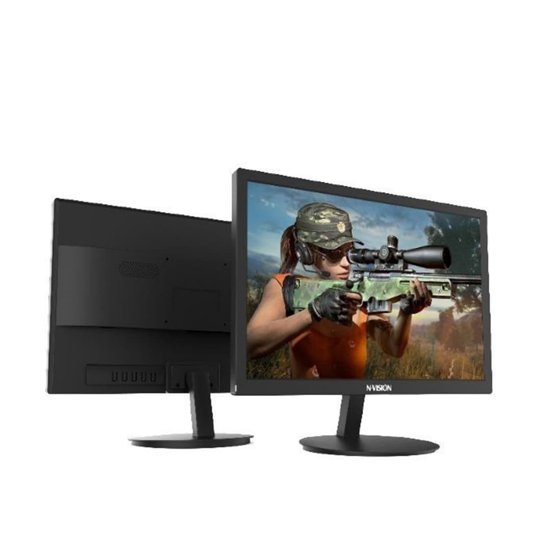 Nvision N190V8 19″ LED Monitor | 1440 x 900 Resolution | HDMI + VGA Port | VESA Mount | HDMI Port