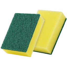 Dual-Sided Dishwashing Sponge | Soft Absorbent Foam & Scrubber