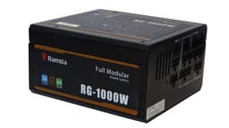 Ramsta RG-1000 Full Modular Power Supply 1000W with Efficiency PSU for Gaming & Workstations