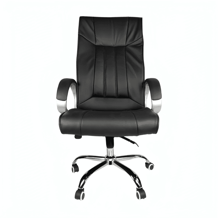 Gentleprince Zamora Full Back Executive Office Chair LT-320A | Pneumatic Height | Black