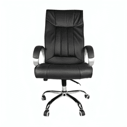 Gentleprince Zamora Full Back Executive Office Chair LT-320A | Pneumatic Height | Black