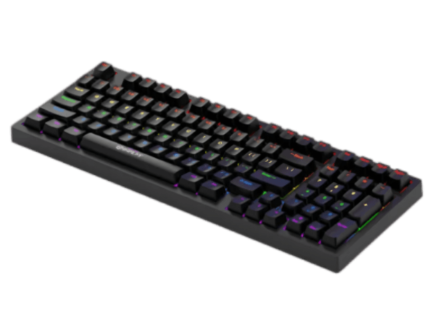 Inplay NK970 97 Key Mechanical Gaming Keyboard with Blue Switch RGB Backlight | USB Type-C